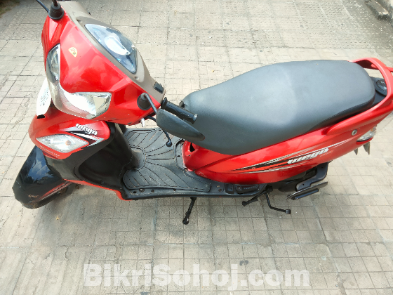 TVS Wego 110 cc Red colour 2018